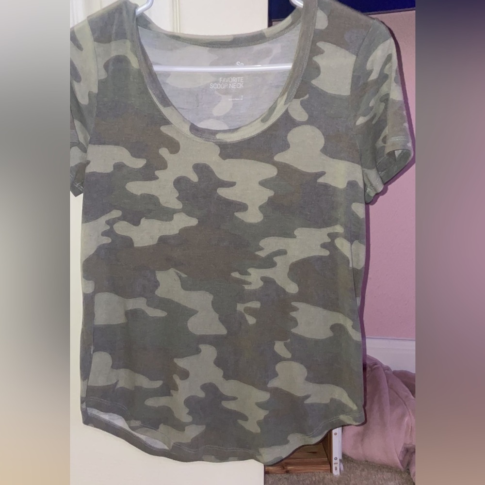 Camouflage t-shirt
